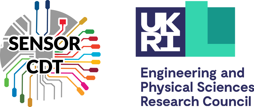 Sensor CDT and EPSRC logos