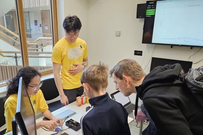 Sensor CDT students at Cambridge Festival 2026