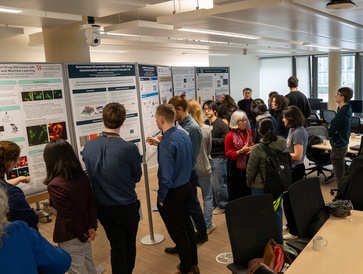 Students and visitors at the Sensor CDT Mini-Conference