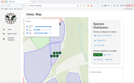 The User Interface for the DAISY system.