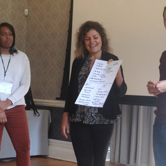 Sensor CDT students at Creativity Sandpit with Imperial and Warwick CDTs