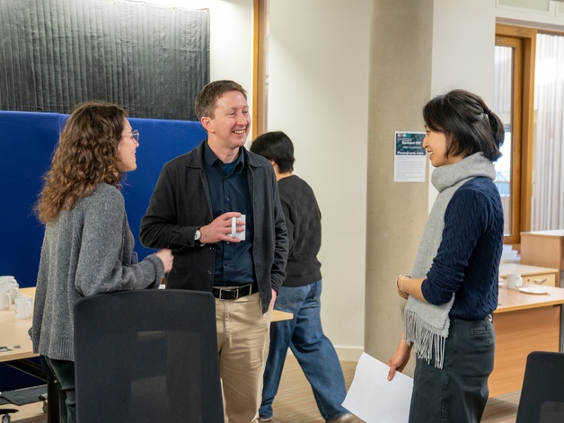 Discussing sensors with Prof. Ronan Daly