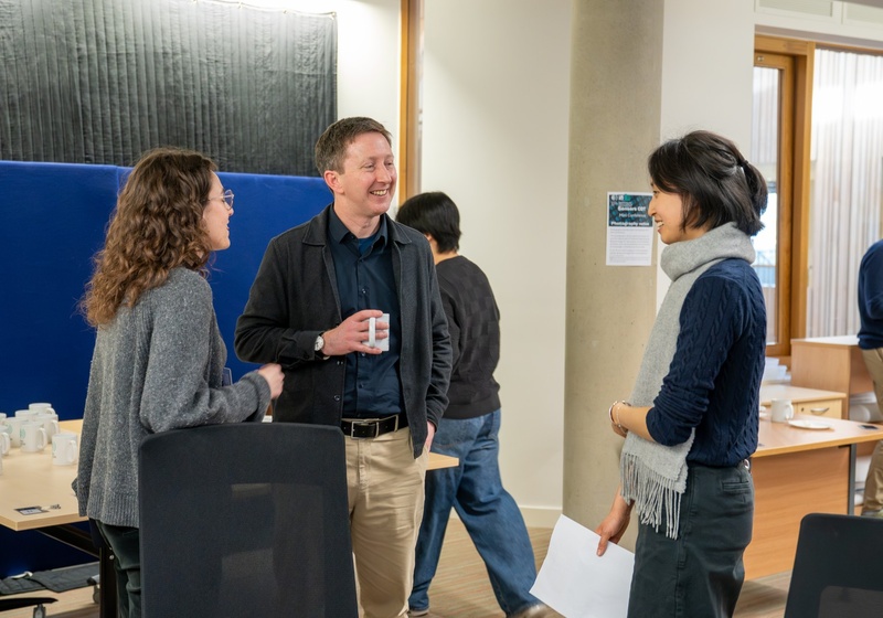 Discussing sensors with Prof. Ronan Daly