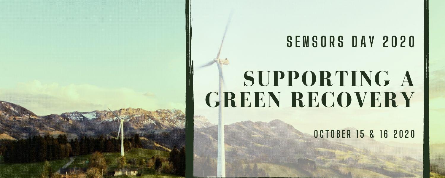 Sensors Day 2020 - Supporting a Green Recovery